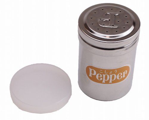 CAPTAIN STAG K-6179 Stainless Pepper Can with Lid for Seasoning NEW from Japan_2