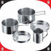 CAPTAIN STAG M-8578 Stainless Steel Camping Tableware Mug Set Outdoor Goods NEW_1