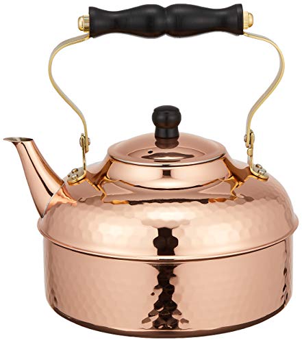 COPPER 100 pure copper hammer eyelet kettle 2 L Kitchen supplies NEW from Japan_1