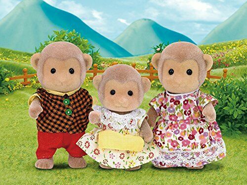 Epoch Monkey Family (Sylvanian Families) NEW from Japan_3