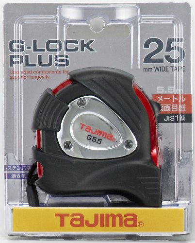 TJM Design G lock plus 25 GLP25-55BL Tape Measure Stainless Steel High Carbon_2