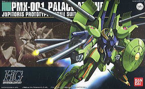 BANDAI HGUC 1/144 PMX-001 PALACE ATHENE Plastic Model Kit Z Gundam from Japan_1