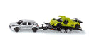 BorneLund 1/55 SIKU Porsche Trailer with Gumpert Apollo Load SK2544 ‎MN014000_1