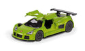 BorneLund 1/55 SIKU Porsche Trailer with Gumpert Apollo Load SK2544 ‎MN014000_5