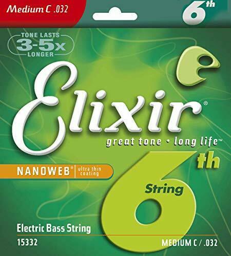 Elixir Long Scale .032 #15332 Electric Bass 6th String Single NEW from Japan_1