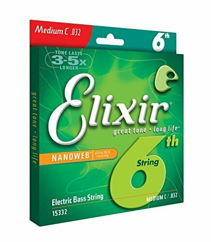 Elixir Long Scale .032 #15332 Electric Bass 6th String Single NEW from Japan_4