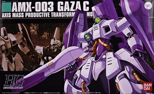 BANDAI HGUC 1/144 AMX-003 GAZA C HAMAN KARN CUSTOM Plastic Model Kit Z Gundam_1
