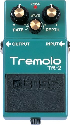 BOSS TR-2 Tremolo Guitar Pedal Current consumption: 20mA (DC9V) NEW from Japan_1
