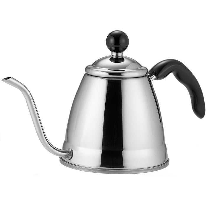 Takei-Kibutu Fino Coffee Drip Pot 1.2L OFF-120 kettle 18-8 Stainless Steel NEW_1