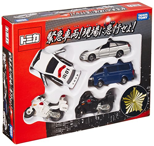 TAKARA TOMY TOMICA Emergency! POLICE CAR SET NEW from Japan F/S_1