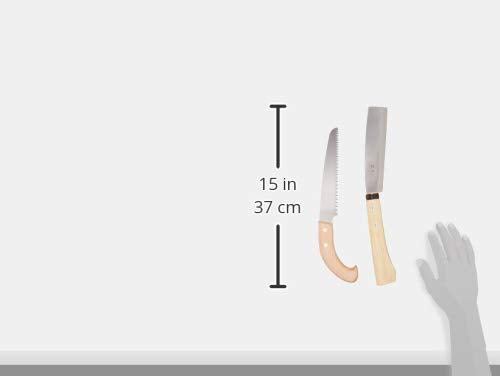 BOHKEN CLUB Hatchet & SAW Nata to Noko S 165/180mm with Case NS-180 NEW_3