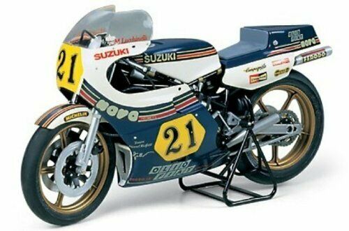 Tamiya 1/12 Motorcycle series No.9 Suzuki RGB500 Team Gallina Plastic Model Kit_1