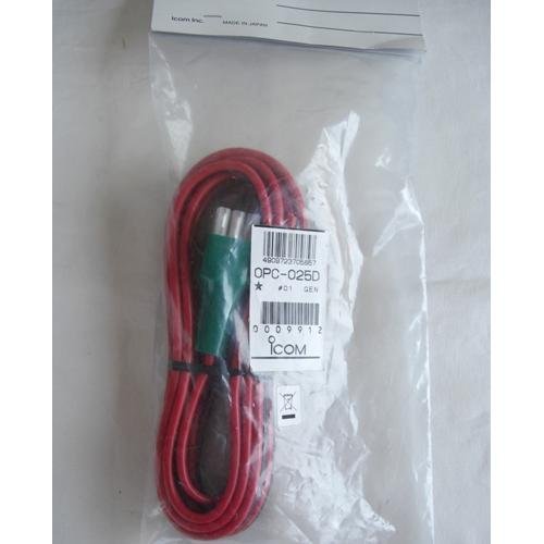ICOM DC Cable 6Pin 3m/30A OPC-025D 3MB / second Audio Power Cable Red NEW_1