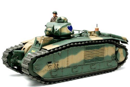 TAMIYA 1/35 Franch Battle Tank B1 bis Model Kit NEW from Japan_1