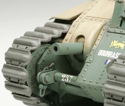 TAMIYA 1/35 Franch Battle Tank B1 bis Model Kit NEW from Japan_2