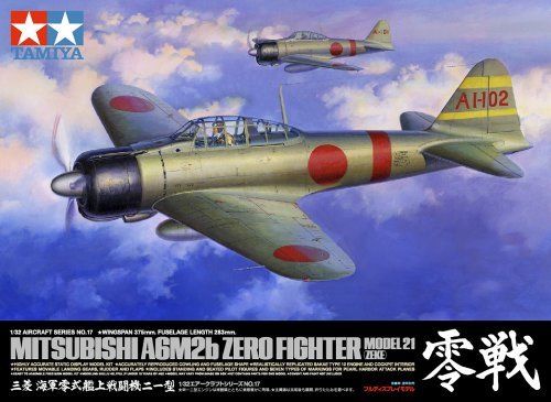 TAMIAYA 1/32 Mitsubishi A6M5 Zero Fighter Model 21 Model Kit NEW from Japan_2