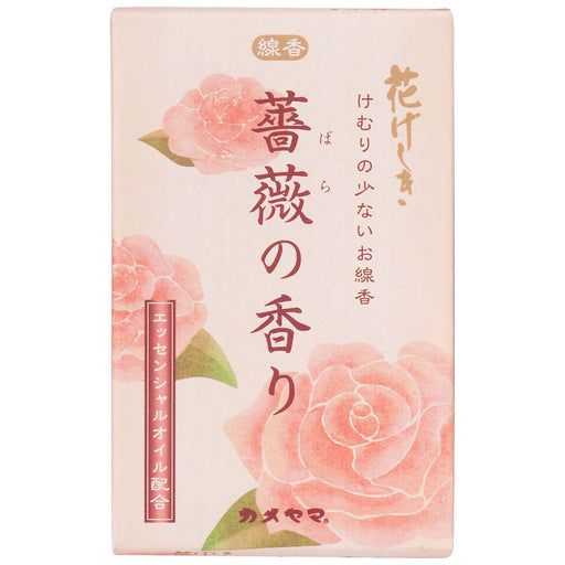 KAMEYAMA SENKOU Incense Sticks Hanageshiki Rose Scent 50g Made in Japan 170 pcs_1