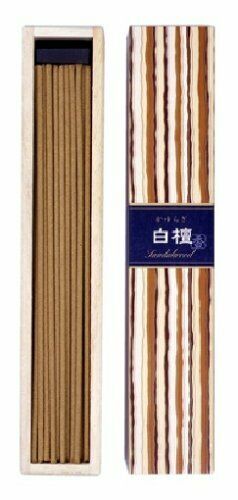 Nippon Kodo Kayuragi Sandalwood Incense w/ Holder 40 Sticks NEW from Japan_1