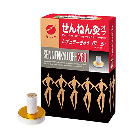 SENNENKYU OFF IBUKI 260 pcs Moxibustion (Regular Type) 5-6min. 45-49 degrees NEW_1