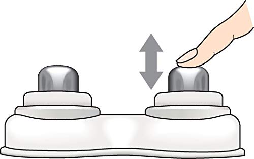 4-ball Nakayama Formula healer With strength function for back, waist White NEW_4