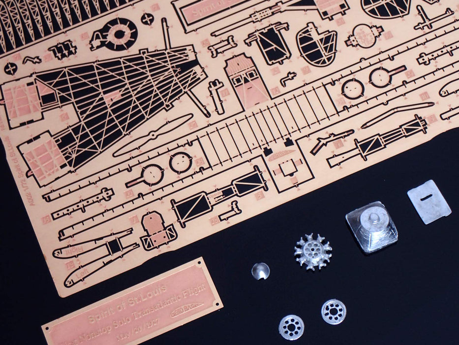 Aerobase 1/72 Spirit of St.Louis A002 Brass Model Kit Micro Museum Series NEW_7