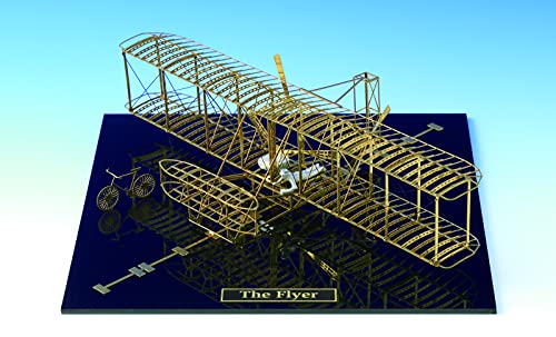 Aerobase Micro Museum Series 1/72 The Wright Flyer 1903 A003 Plastic Model Kit_6
