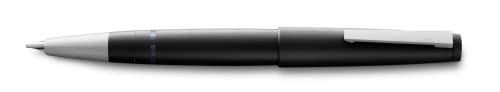 Lamy 2000 L01-M Fountain Pen Black Medium Resin NEW from Japan_1