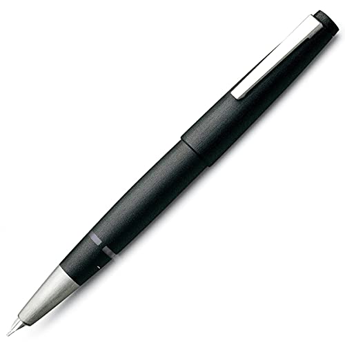 Lamy 2000 L01-M Fountain Pen Black Medium Resin NEW from Japan_2