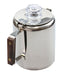 CAPTAIN STAG Coffee pot M-1225 18-8 stainless steel percolator 3 cup NEW_4