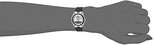 Casio Men's AW80-7AV World Time Databank 10-Year Battery Black Band Watch NEW_4