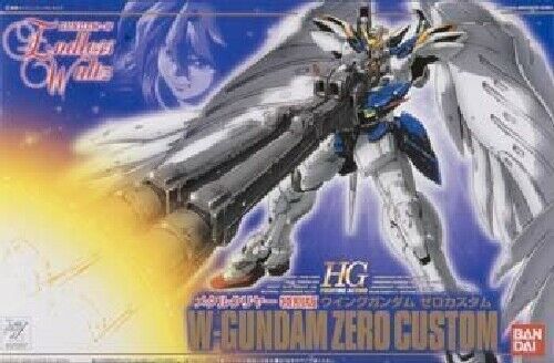 XXXG-00W0 W-Gundam Zero Custom Metal Clear Version HG 1/144 Gunpla Model Kit NEW_1