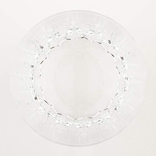 Kagami Crystal square log on the rocks T394-312 Made in Japan NEW_3