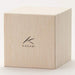 Kagami Crystal square log on the rocks T394-312 Made in Japan NEW_4