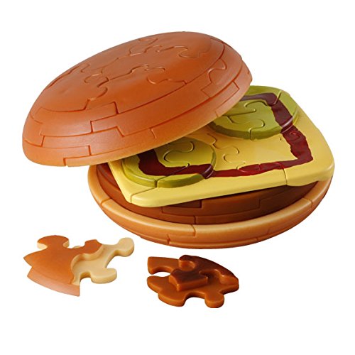 BEVERLY delicious for the brain Puzzle Hamburger ABS ‎W11xD9.2xH11.3cm GPZ010_2