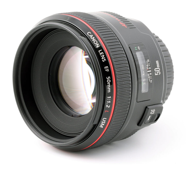 Canon Single-Focus standard Lens EF50mm F1.2L USM Full Size srom 1257B005AA NEW_3