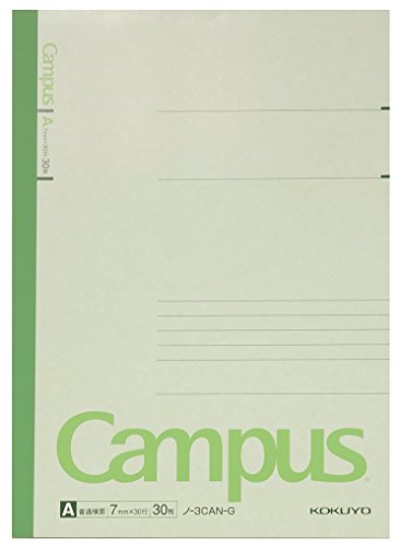 KOKUYO Notebook Campus 5 Colors Book Pack Assorted B5 A Ruled 30 Sheets 3CANX5_6
