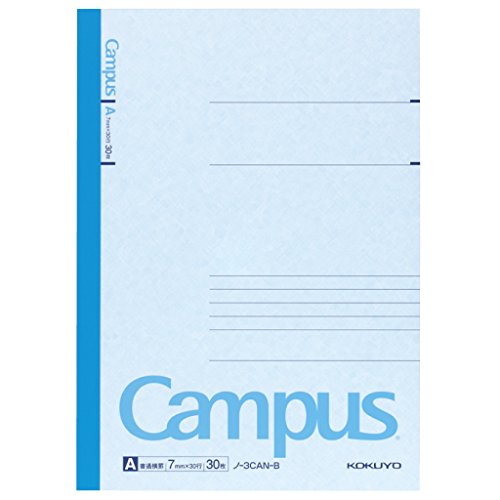 KOKUYO Notebook Campus 5 Colors Book Pack Assorted B5 A Ruled 30 Sheets 3CANX5_7
