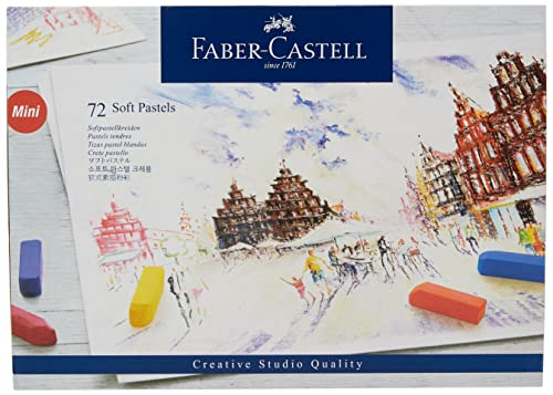 Faber-Castel FC128272 Creative Studio Soft Pastel Crayons 72 Pack Paper Box NEW_4