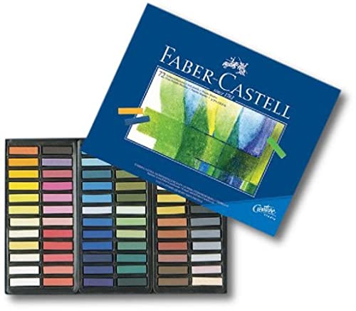 Faber-Castel FC128272 Creative Studio Soft Pastel Crayons 72 Pack Paper Box NEW_6