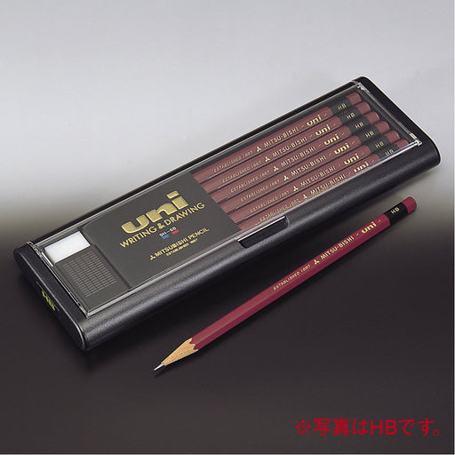 Mitsubishi Pencil uni Writing & Drawing pencil HB 1 dozen 12 pieces Black ‎UHB_2