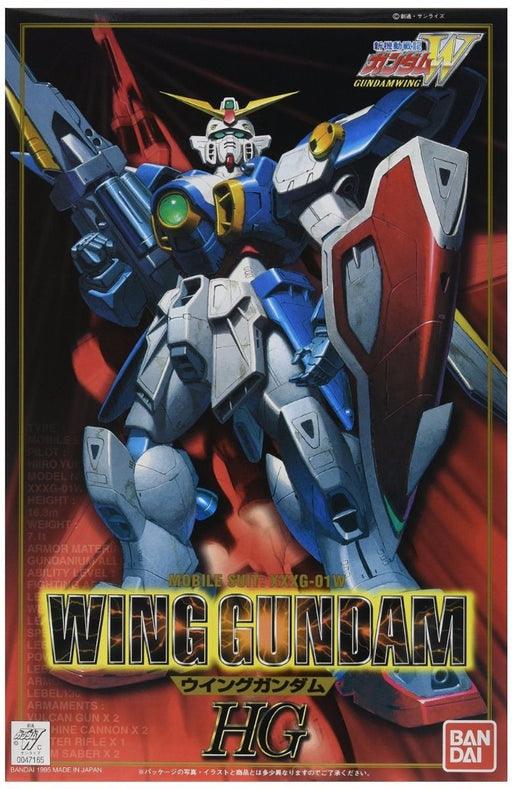 BANDAI HG 1/100 XXXG-01W WING GUNDAM Plastic Model Kit Gundam W NEW from Japan_1