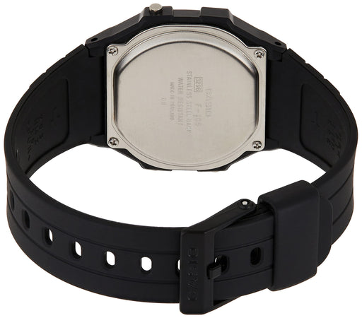 CASIO Collection Digital watch standard F-105W-1A Black Men's Alarm Stop Watch_2