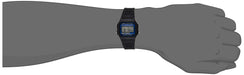 CASIO Collection Digital watch standard F-105W-1A Black Men's Alarm Stop Watch_4