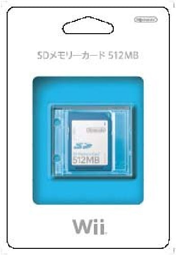 Nintendo SD Memory Card 512MB for Nintendo Wii 203136011 Game Accessories NEW_1