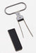 Ghidini Chrome Cork Puller Made in Italy Stainless Steel NEW from Japan_1