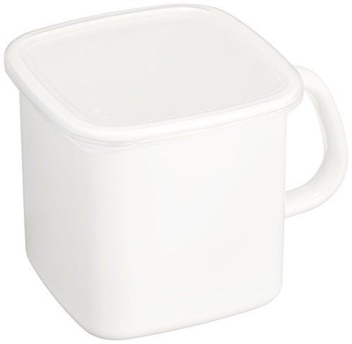 Nodahoro Stock holder with holding box Square type white 1.2 L NEW from Japan_1