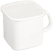 Nodahoro Stock holder with holding box Square type white 1.2 L NEW from Japan_1