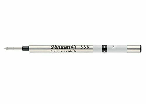 Pelican ballpoint pen aqueous core replacement black F fine print 338 regular_1
