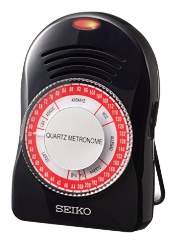 Seiko SQ50-V Quartz Metronome Battery Powered Compact Size SEP2 compatible NEW_1