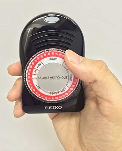 Seiko SQ50-V Quartz Metronome Battery Powered Compact Size SEP2 compatible NEW_2